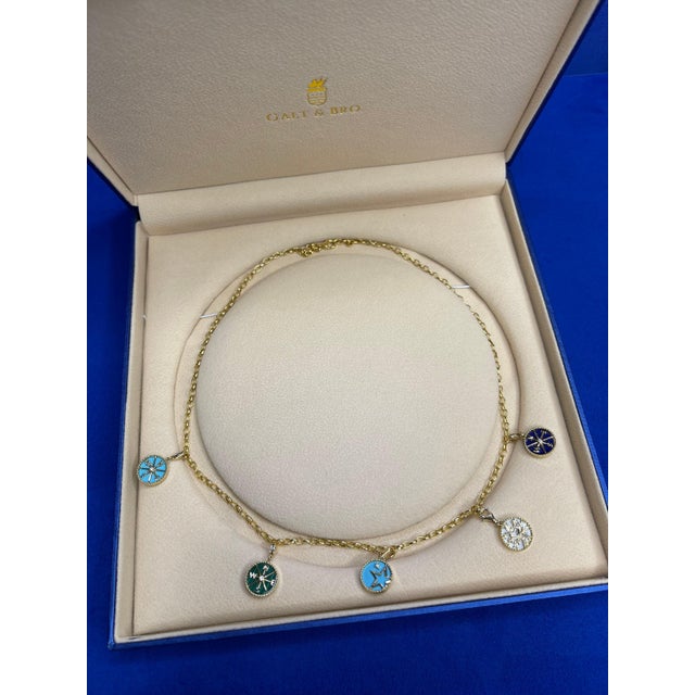 Blue Diamond Flying Dove Bird Soaring Sky Peace Devotion Love Hope 18 Karat Yellow G For Sale - Image 8 of 10