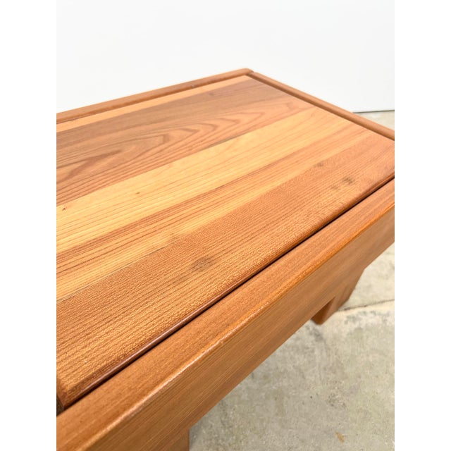 Coffee Table in Elm from Maison Regain, 1970 For Sale - Image 10 of 13