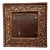 18th Century Baroque Carved and Painted Mirror For Sale