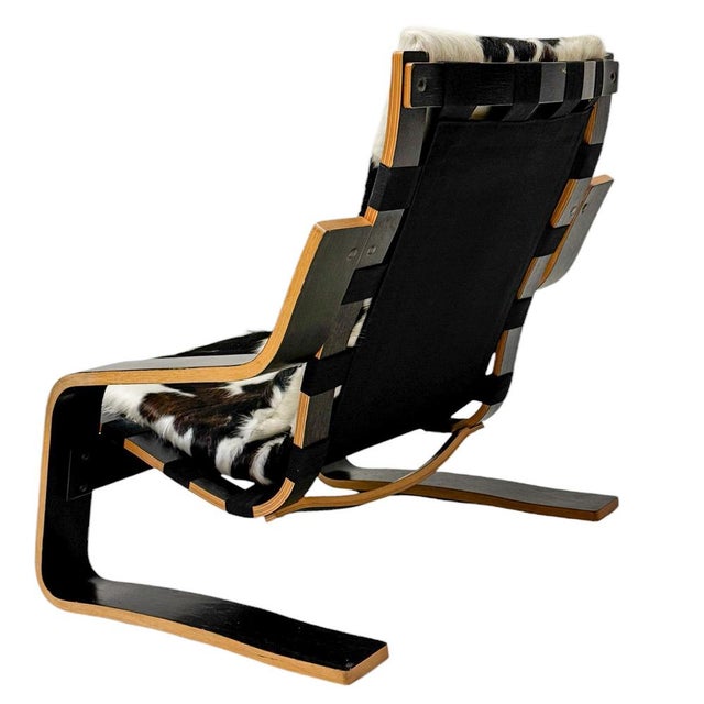 Wood Mid-Century Modern Sculptural Plywood Lounge Chair, Netherlands, 1970s For Sale - Image 7 of 9