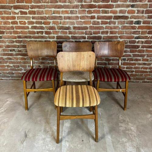 Vintage Teak Chairs, Denmark, 1960s, Set of 4 For Sale - Image 9 of 9