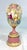This rare antique 19th century hand painted Royal Vienna porcelain urn is a stunning collectible piece featuring intricate...