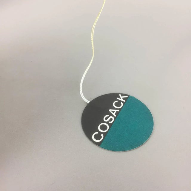 Black Opal Glass Hanging Tube Light from Cosack Leuchten, Germany, 1960s For Sale - Image 8 of 11