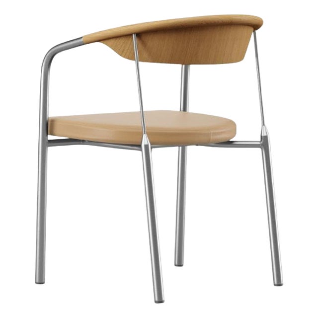 Chairman Chair in Oak with Upholstery in Sand by Henrik Tengler for One Collection For Sale