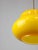 Mid-Century Italian Yellow Glass and Brass Pendant Lamp For Sale - Image 16 of 18