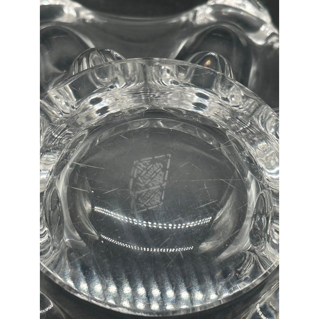 1950s 1950s Art Vannes French Crystal Centerpiece For Sale - Image 5 of 10