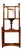 Antique English Arts and Crafts Oak Hall Stand, 1900 For Sale