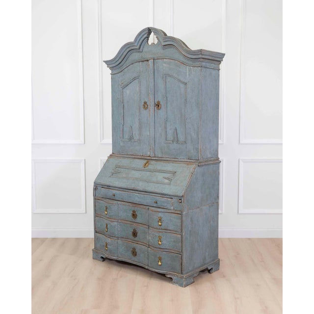 Scandinavian 18th Century Bureau For Sale - Image 4 of 9