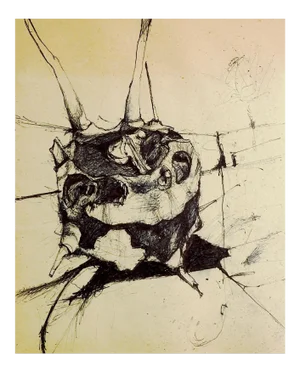 Abstract Drawing by Preot Buxon