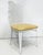 Vintage Painted Cut Iron Monstera Leaf Chairs With Cushions, Set of 4 For Sale - Image 4 of 8