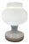 White Glass Table Lamp from Valasske Mezirici, 1970s For Sale