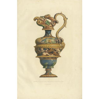 Delange, Ewer of Mr. Le Bon Gustave Rothschild, 1869, Paper For Sale