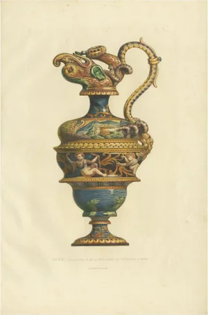 Delange, Ewer of Mr. Le Bon Gustave Rothschild, 1869, Paper