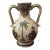 Vinatge MCM Elephants & Palm Trees Large 10 1/2” Jug Style Vase For Sale