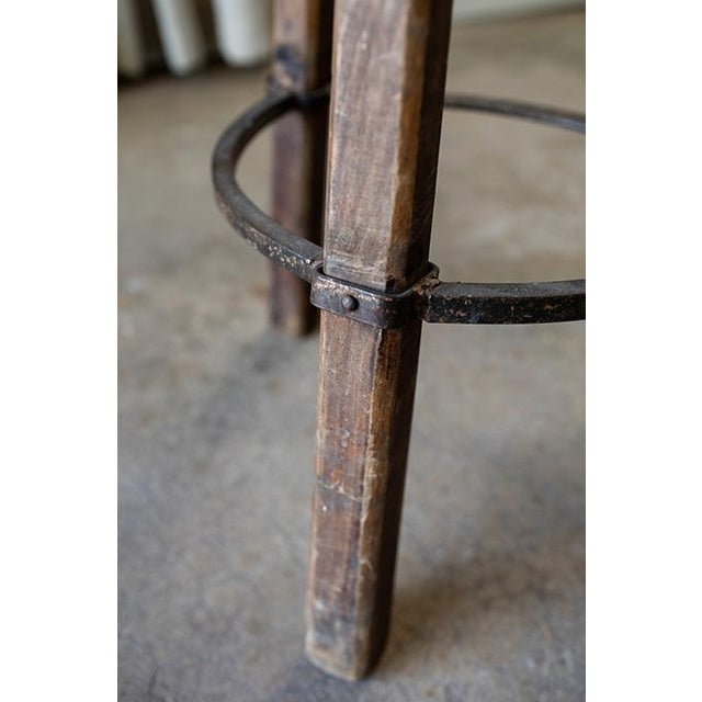 Vintage Mid-Century Spanish Brutalist Marbella Bar Stools, Set of 3 For Sale - Image 17 of 18