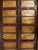 Late 20th Century East Asian Wood Door Coffee Table With Brass-Copper Inlay & Wood Base For Sale - Image 4 of 8