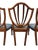 Wood Late 20th Century Baker Furniture Historic Charleston Federal Style Carved Mahogany Shield Back Dining Chairs - A Set of 4 For Sale - Image 7 of 12