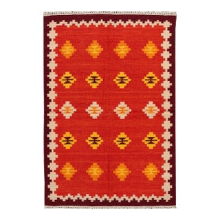 21st Century Modern Kilim Rug 5 '5'' X 8' 3'' For Sale