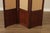 Brown Mission Style Oak Three-Panel Screen For Sale - Image 8 of 12