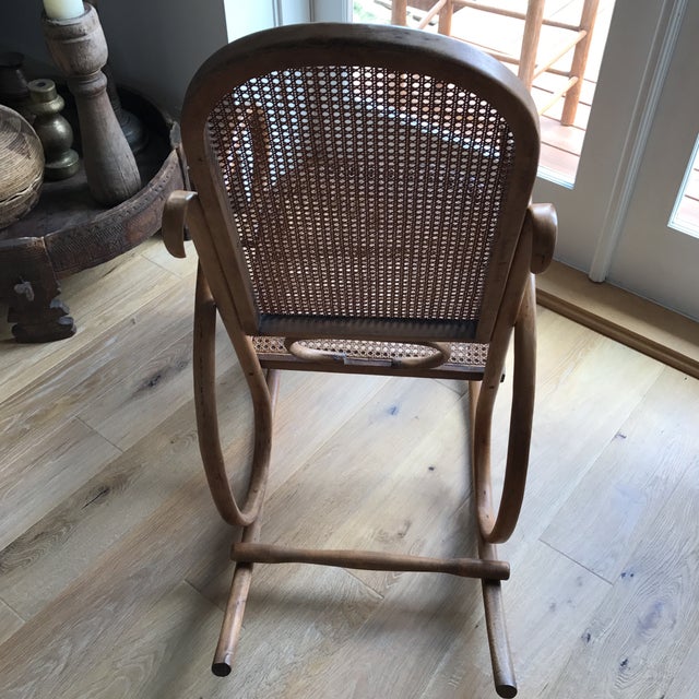 Spanish Bentwood Rocking Chair Rocker Chairish