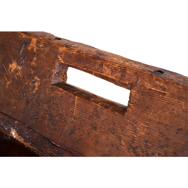 Wood Late 19th Century Vintage Storting Tray With Banded Corners For Sale - Image 7 of 9