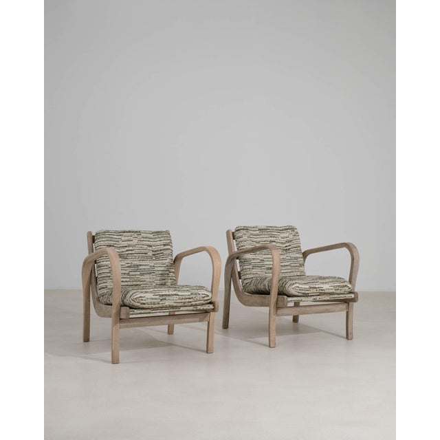 19th Century France Antique White Wood Armchair For Sale - Image 11 of 11