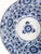 Hand-Painted Japanese Blue & White Porcelain Bowls Mixed Patterns - Set of 4 For Sale - Image 4 of 16