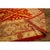 Red 1890s Traditional Red Diamond Knotted Wool Antique Oushak Turkish Decorative Rug For Sale - Image 8 of 9