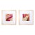 Small Pair of Mini Paintings in Gold Frames For Sale
