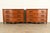 A gorgeous pair of French Provincial Louis XV style commodes or dresser chests By Ralph Lauren Circa Late 20th Century...
