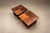 Pair of Brazilian Modern Imbuia Side Tables with Open Lower Storage and Display Shelves, Casa Finland, Brazil, 1960s — Lot 1130 For Sale - Image 9 of 18