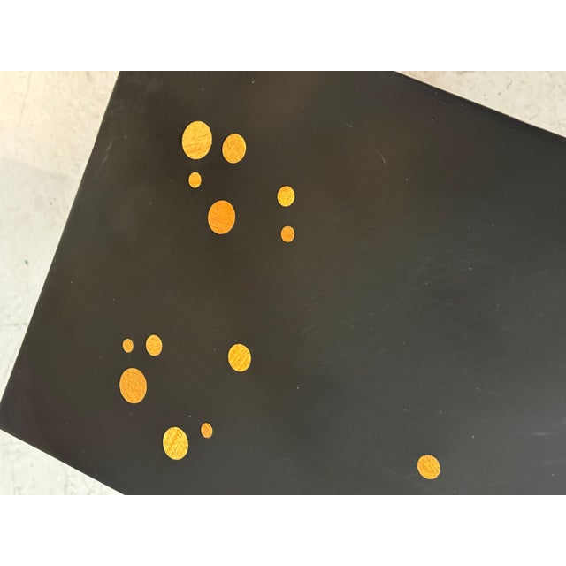 Edward Wormley for Dunbar Custom Rare Asymmetric Constellation Inlaid Table 60’s For Sale - Image 15 of 18