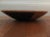 African Hand-Made Round Basket, 11.75 In. Diameter X 2.5 In. High, Natural and Black For Sale - Image 4 of 6