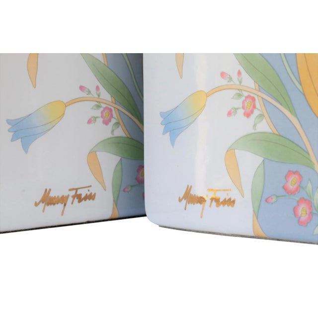 White Murray Feiss Ceramic Table Lamps - a Pair For Sale - Image 8 of 10