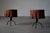 Cast Iron and Rattan Side Tables, Netherlands, 1950s, Set of 2 For Sale - Image 5 of 11