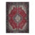 1970s Vintage Persian Handmade Wool 9x13 Red Area Rug For Sale