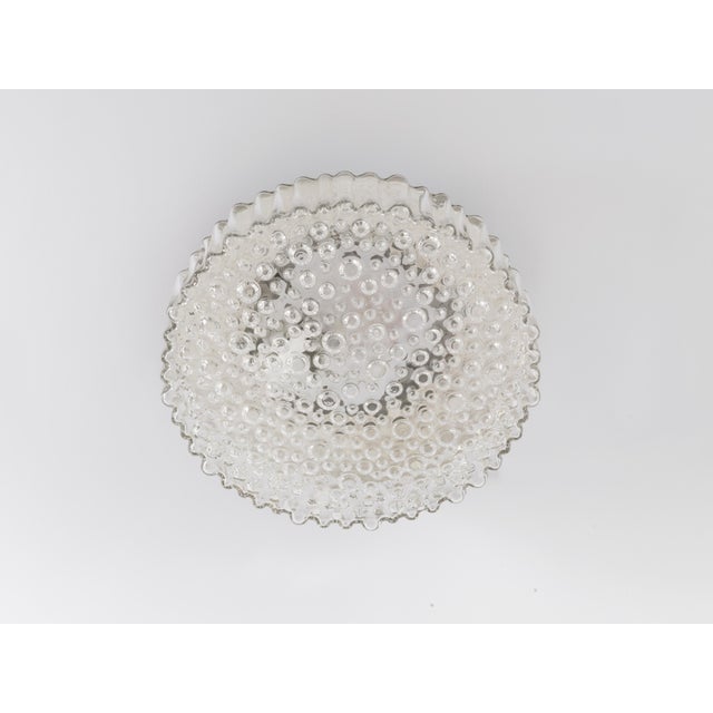 Mid-Century Modern 1960s Staff Leuchten Bubble Glass Flush Mount For Sale - Image 3 of 10