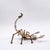 Modern Brass and Metal Scorpion, 1970s For Sale - Image 3 of 16