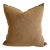 Fromentera French Linen Accent Pillow in Cappucino With Insert For Sale