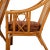 Mid Century Cane and Bamboo Coastal Side Chairs W/ Cushions & Caned Backs - A Pair For Sale - Image 9 of 11