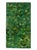 Contemporary Matthew Izzo Home Moroccan Zellige Tamegroute Green Tile and Iron X Base 51" Rectangle Coffee Table For Sale - Image 3 of 3