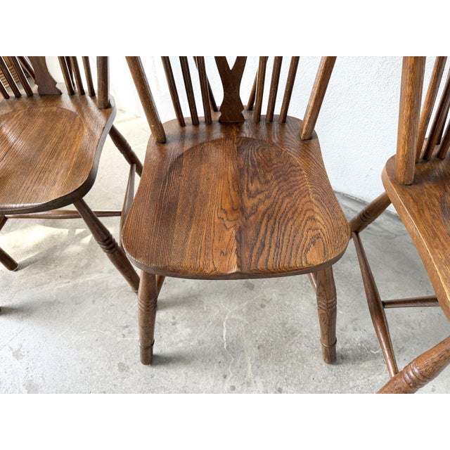 Windsor Chairs, 1890s, Set of 4 For Sale - Image 10 of 18