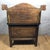 Vintage Chinese Huali Rosewood Altar Shrine Cabinet With Intricate Relief Carvings For Sale In Los Angeles - Image 6 of 9
