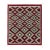 Navajo Kilim Style Rug in Gray, Red and Brown Geometric Pattern by Rug & Kilim For Sale