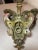 Large Antique 1800's Ornate Victorian Bronze Wall Sconce Fixture Candle Holder For Sale - Image 12 of 16