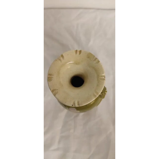 Art Deco Painted Ceramic Vase, Spain, 1930s For Sale - Image 6 of 7