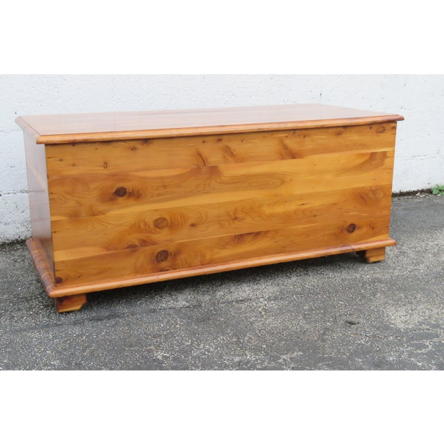 This brilliant Cedar Trunk Chest is made of wood, solid wood, and solid cedar wood. This trunk has Traditional style and...