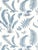 The House of Scalamandré Elsie De Wolfe Wallcovering, Ultramarine For Sale