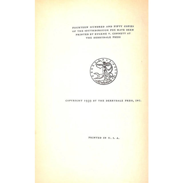 GRAND, Gordon Signed on half-title page [239] pp. The Derrydale Press 1939 9 1/2" x 6 1/4" Drawings by Eleanor Iselin...