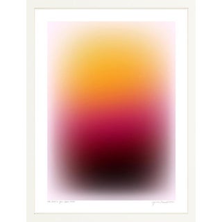 Color Cloud 16 Contemporary Abstract Print by Jessica Poundstone, Framed For Sale